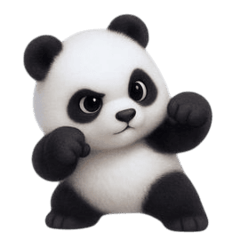 Cute wiggly panda (ANMZ)