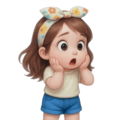 可愛搖擺的小女孩 呵呵 (ANM)