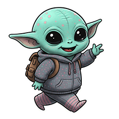 綠色之大眼外星怪Baby 2