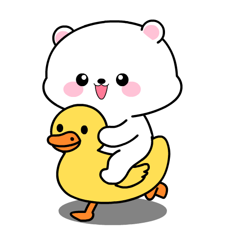 Baby White Bear 3：彈出式貼圖