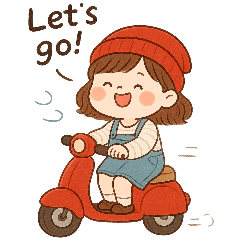 文青女孩的輕聲問候語