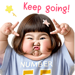 Chubby Girl Funny face160(BIG)EN
