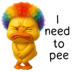 Cheeky Afro Duck (ENG)