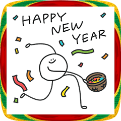 ( ¨̮ ) まるへたとゆるく祝う年末年始