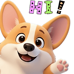 Corgi dog #2 (Halloween)