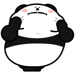 おでぶパンダ（毎日つかえる）