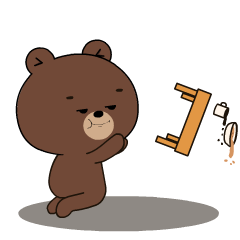 Weird Bear 11：動態貼圖