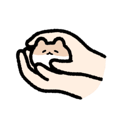 動く！超小さいまちょハム