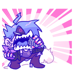 Squishy rebellious stickers