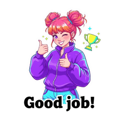 Everyday Y2K English Stickers