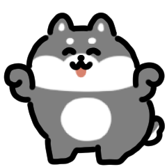 動物扭臀舞動漫貼紙