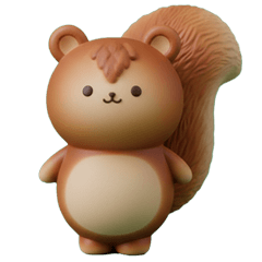 squirrel Sticker everyday life