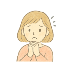 The woman who is worried