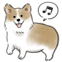 ごきげんコーギー♡