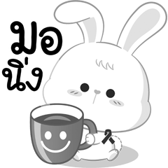 ต่ายน้อย-ขาวดำ คำใช้บ่อย