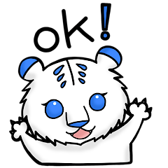 MaShiRoの白虎スタンプ