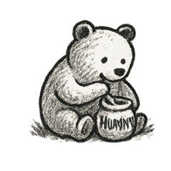 Honey and the woods