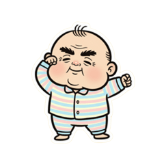 Daily Life of Baby Grandpa