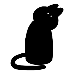 黒猫のピープス