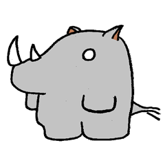 Everyday expressive Rhinoceros 2