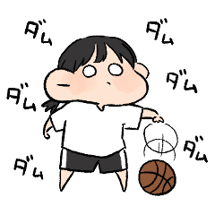 バスケ部女の子。
