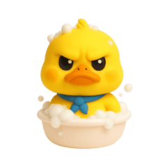 น้อนเป็ดเหลืองขี้วีน (No Text)