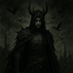 Dark Fantasy Warrior: Shadow Expressions