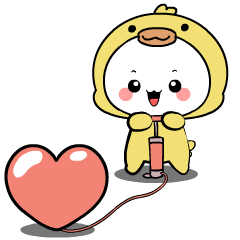 Cosplay Duck : Animated Stickers