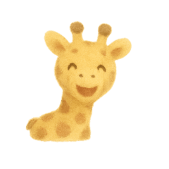 Wool Felt Giraffe