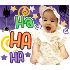 Baby Lookpeach & Halloween