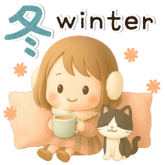 Moving  Mini Bob Girl * Winter [3D]