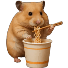 動くハムスター（キンクマ）