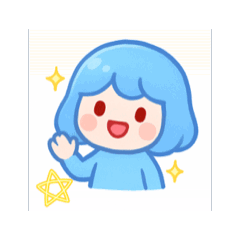 Sparkling cute friends