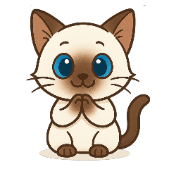 子猫の癒しスタンプ｜毎日使える日常会話集