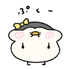 ぶりっ子なへんてこなペンギン