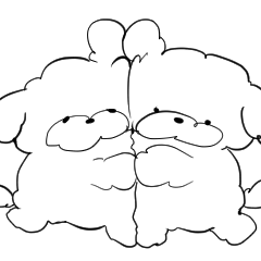 たまにぽかぽかな犬