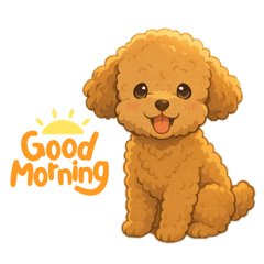 Animal Stamp Toy Poodle EditionEngVr