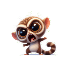 メガネザルがもうすぐ爆発