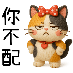 臭臉花妞之就看你不爽 – LINE貼圖 | LINE STORE