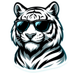 かっこいい動物スタンプ！