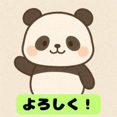 Kawaii Panda Stickers for Everyday Chats