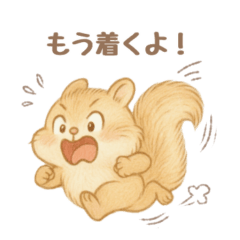 The daily life of a little squirrel-1