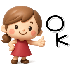 ず~っと使える♡大人ガールの素敵スタンプ