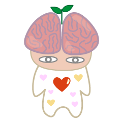 With the Brain Buddha.