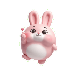 ピンクうさぎ恋してる