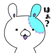 Zombie rabbit sticker vol.3