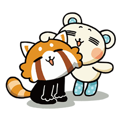 しろたさんとれさ丸 復刻スタンプ