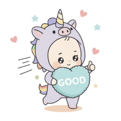 ゆるふわユニコーン♡