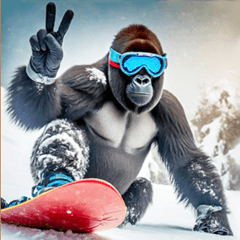 スノボ☆ゴリラ