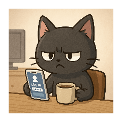 依存にゃん〜リアクションシリーズ〜⑥